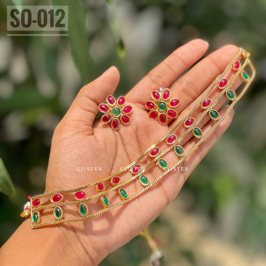 South Indian Choker Set ❤️ SO-012