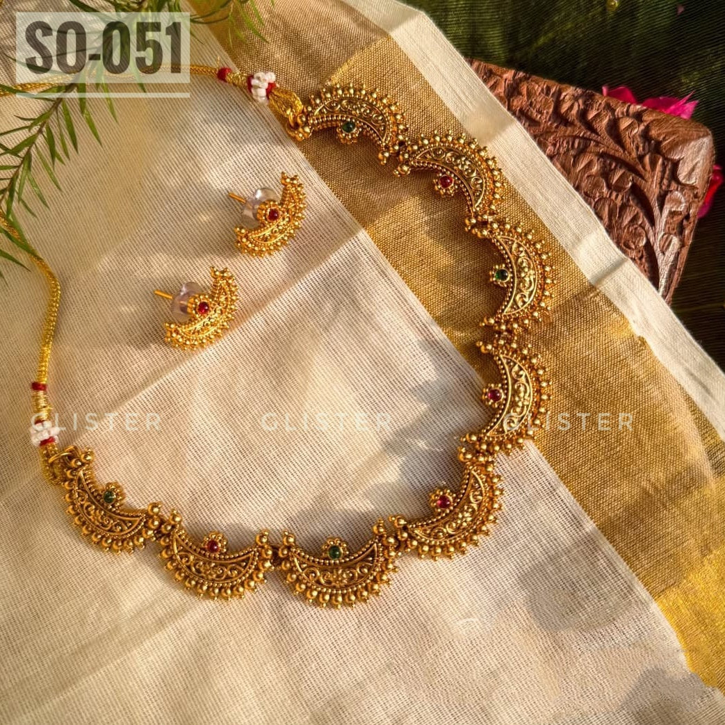 South Indian Choker Set ✨ SO-051