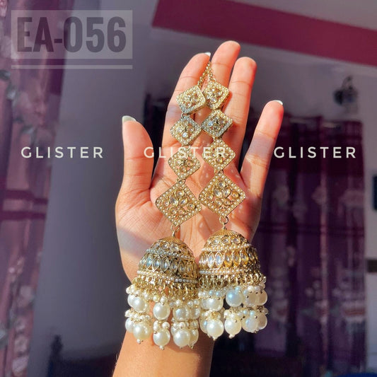 Jhumka with attached Tana - EA-056