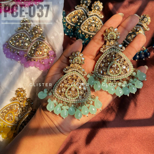 Pakistani Colorful Earrings PCE-037